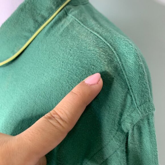 Anthropologie LAKE Women’s Green Pajama Long Set Size Medium - Picture 10 of 14